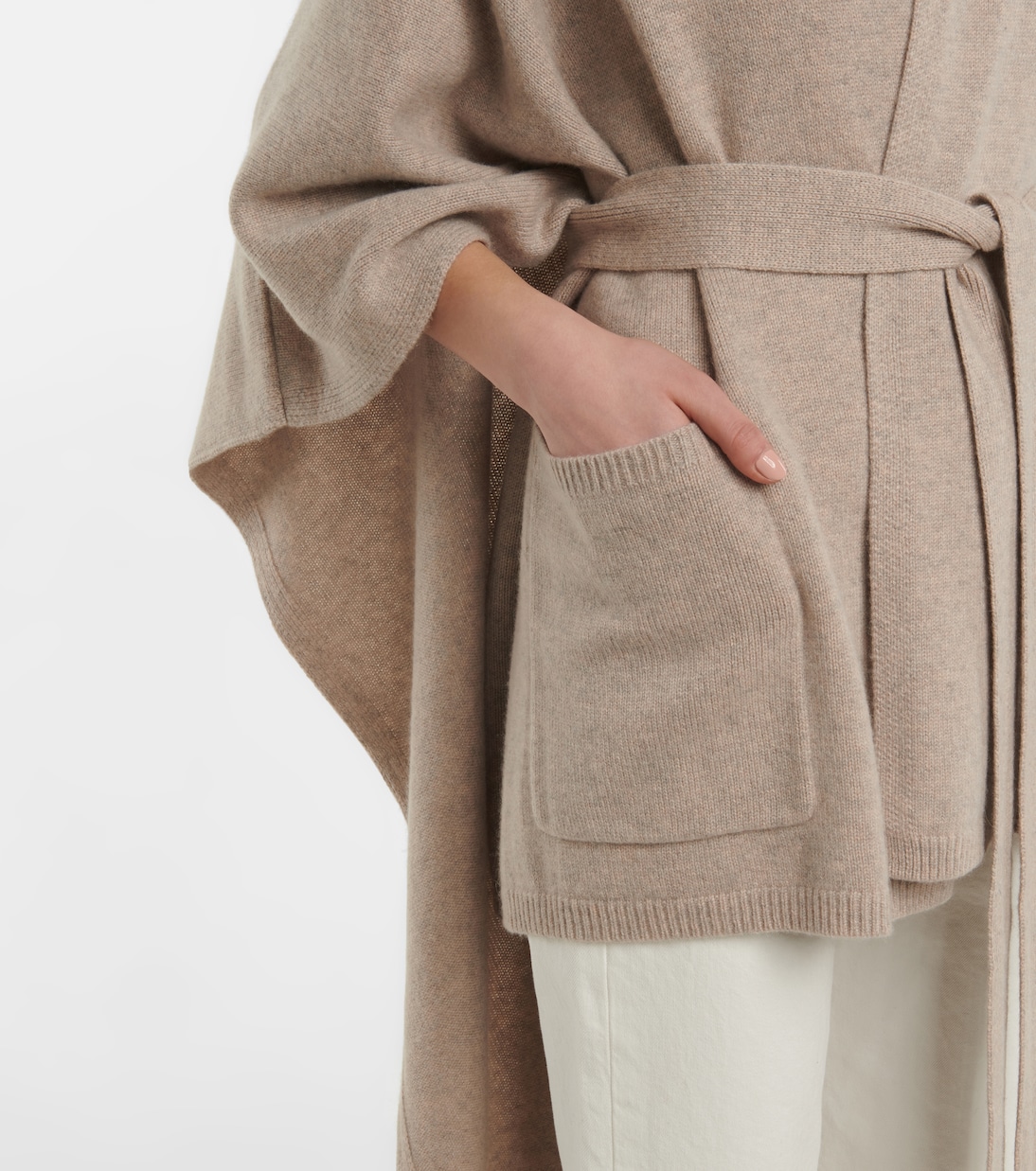 Belted cashmere cardigan | Joseph