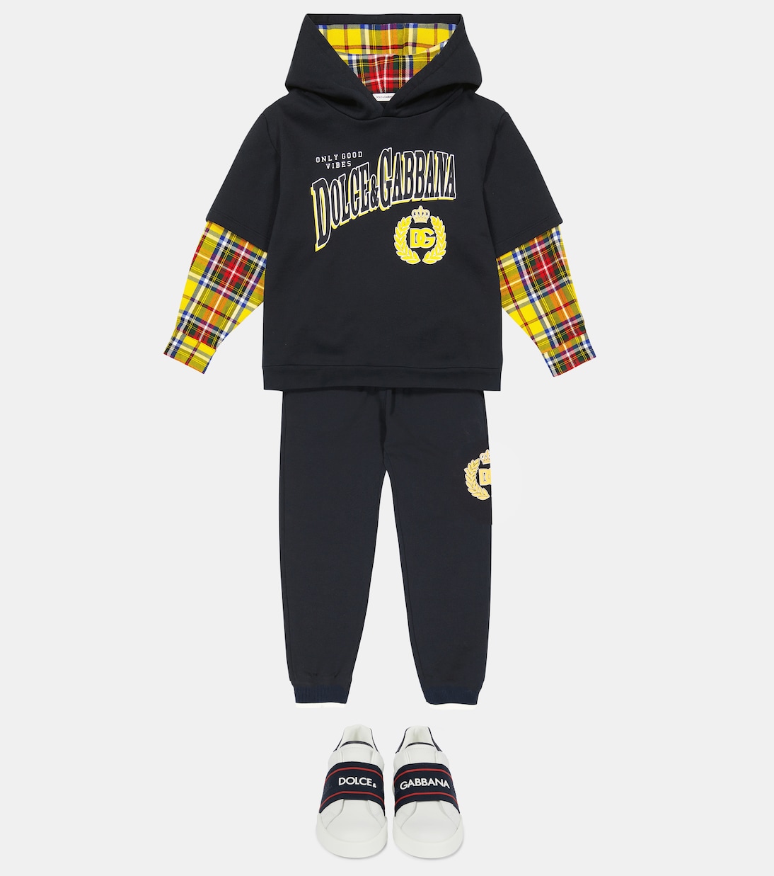Jogginghose aus Baumwoll-Jersey | Dolce&Gabbana Kids