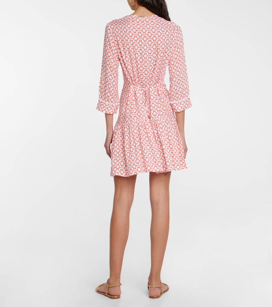 Arabian Sunset printed minidress | Heidi Klein