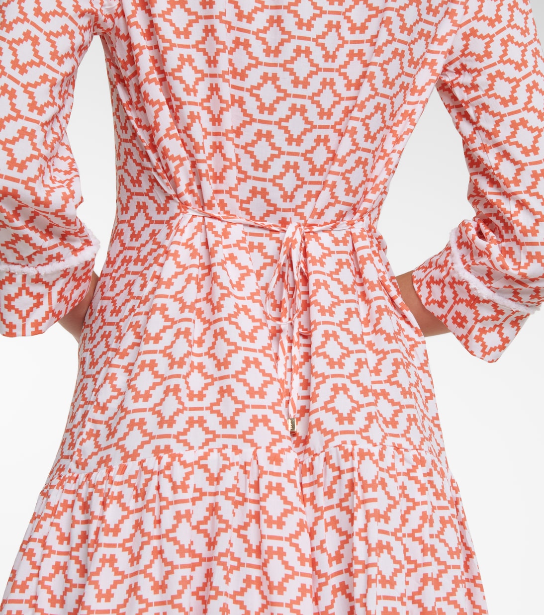 Arabian Sunset printed minidress | Heidi Klein