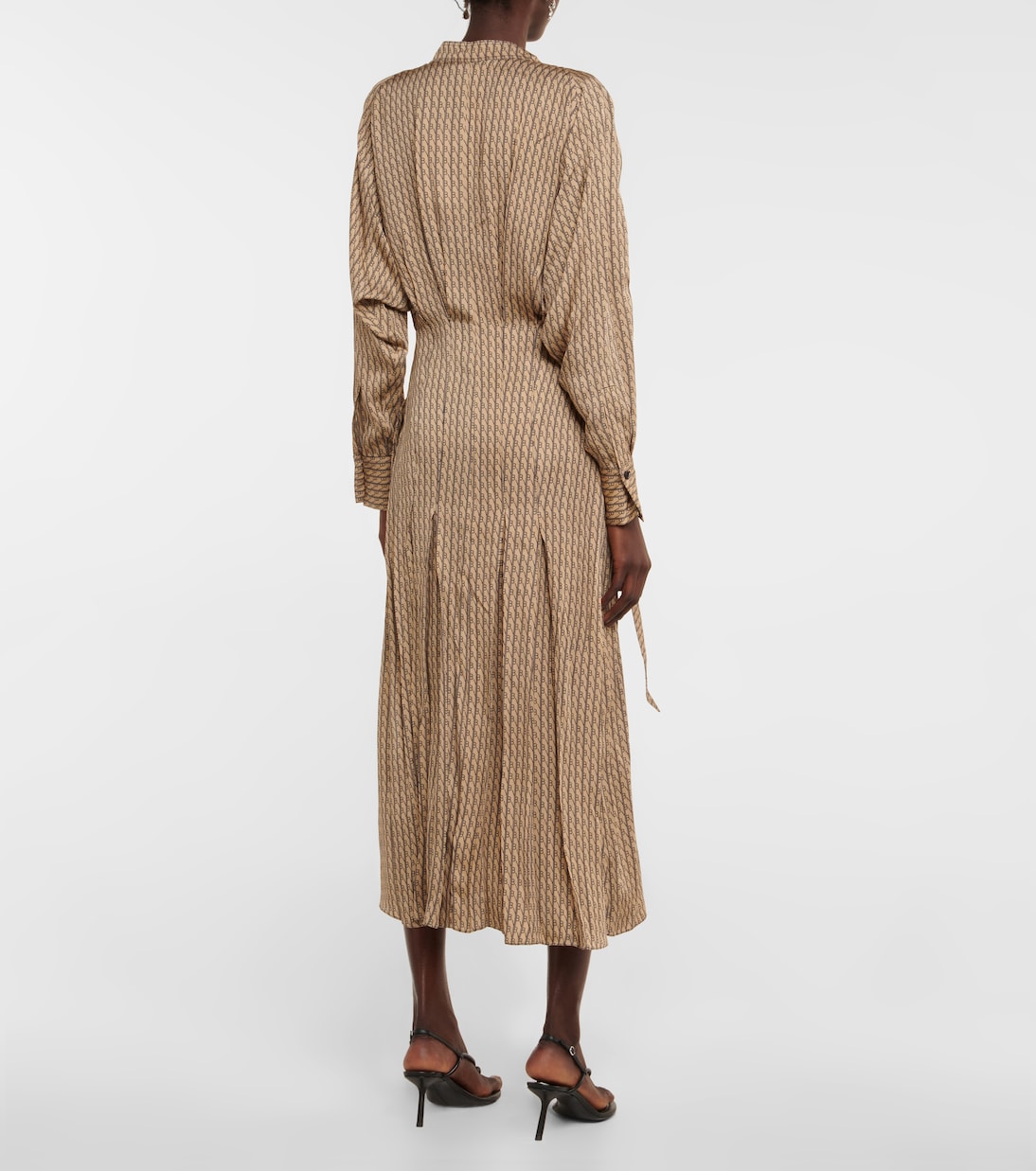 Printed midi dress | Victoria Beckham