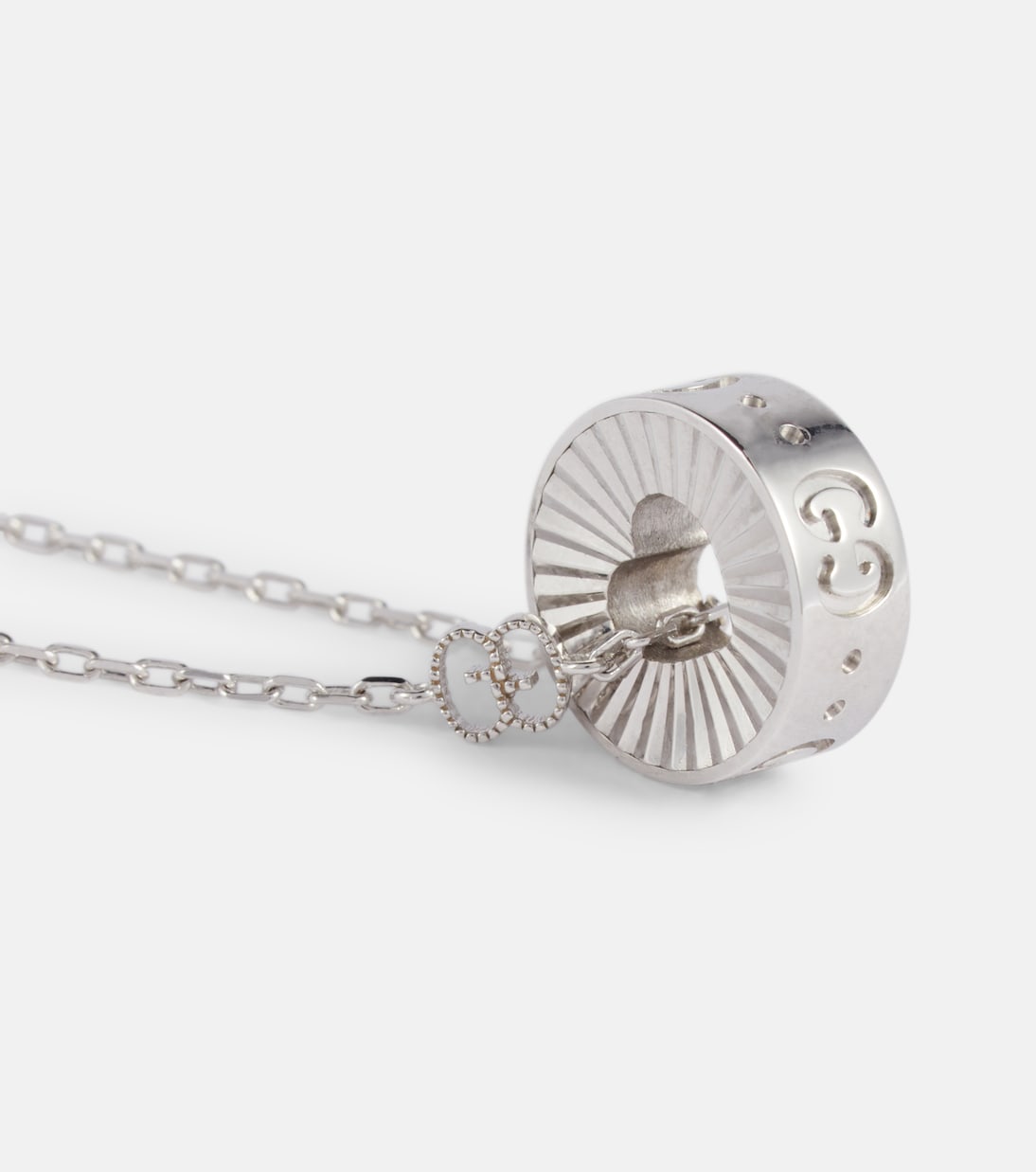 Collier Icon en or blanc 18 ct | Gucci