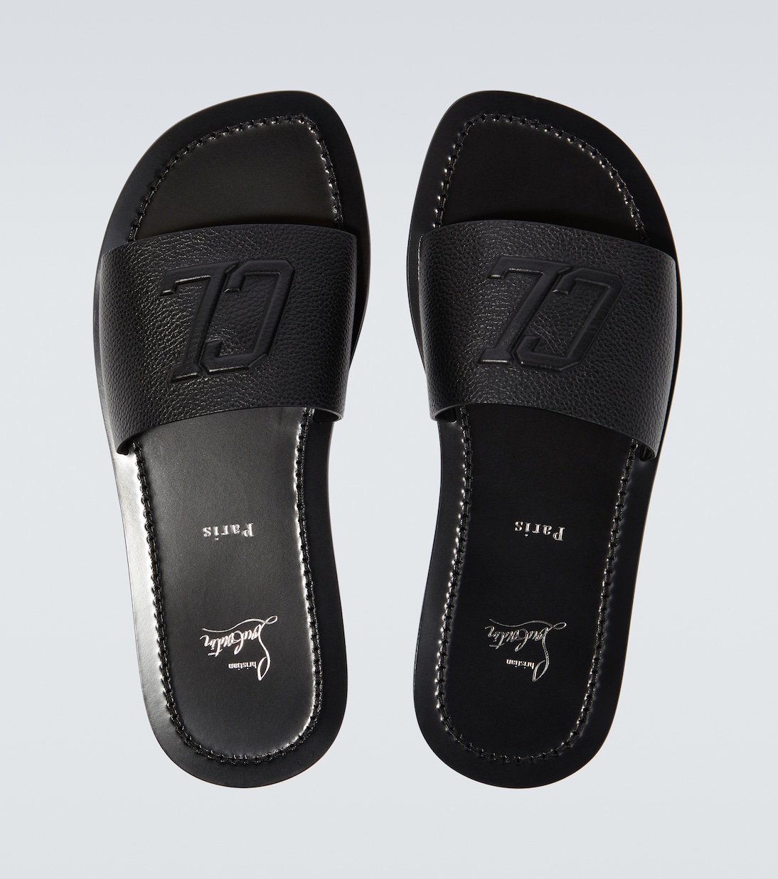 Varsicool leather slides | Christian Louboutin