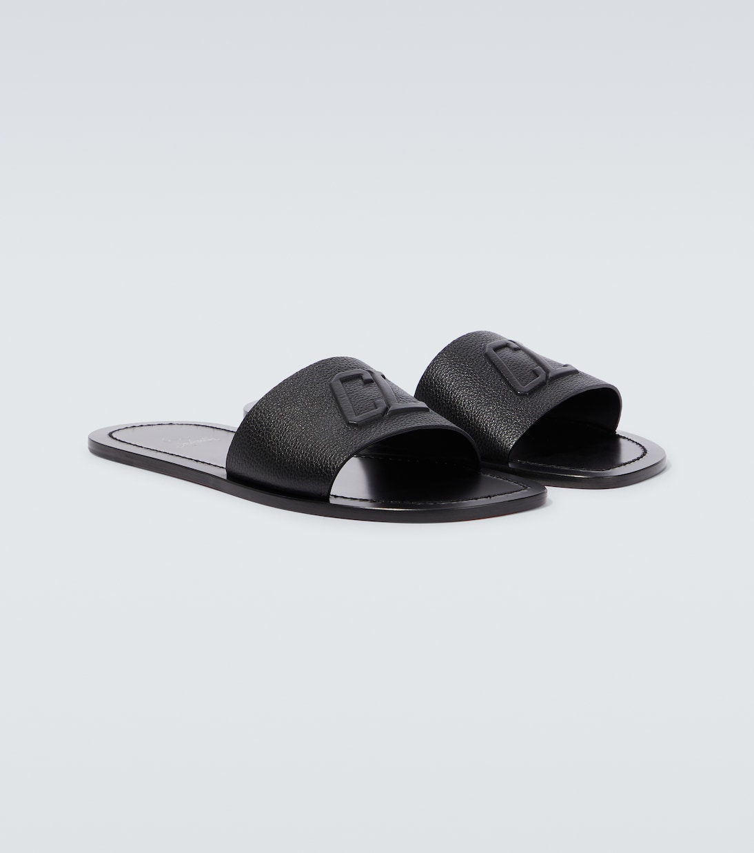Varsicool leather slides | Christian Louboutin