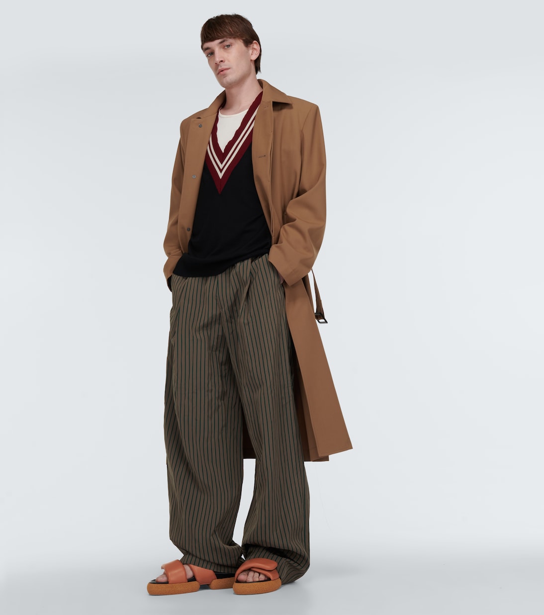 Leather platform sandals | Dries Van Noten