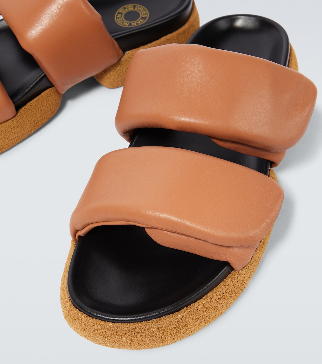 Leather platform sandals | Dries Van Noten