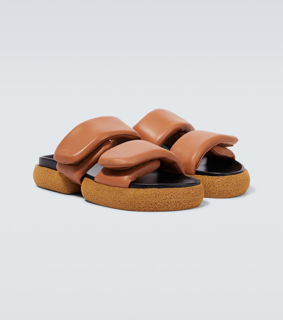 Leather platform sandals | Dries Van Noten