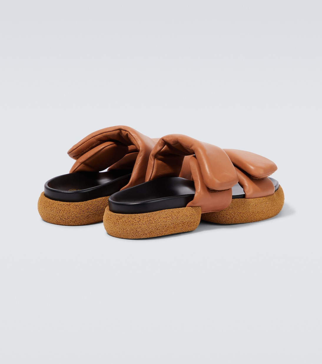 Leather platform sandals | Dries Van Noten