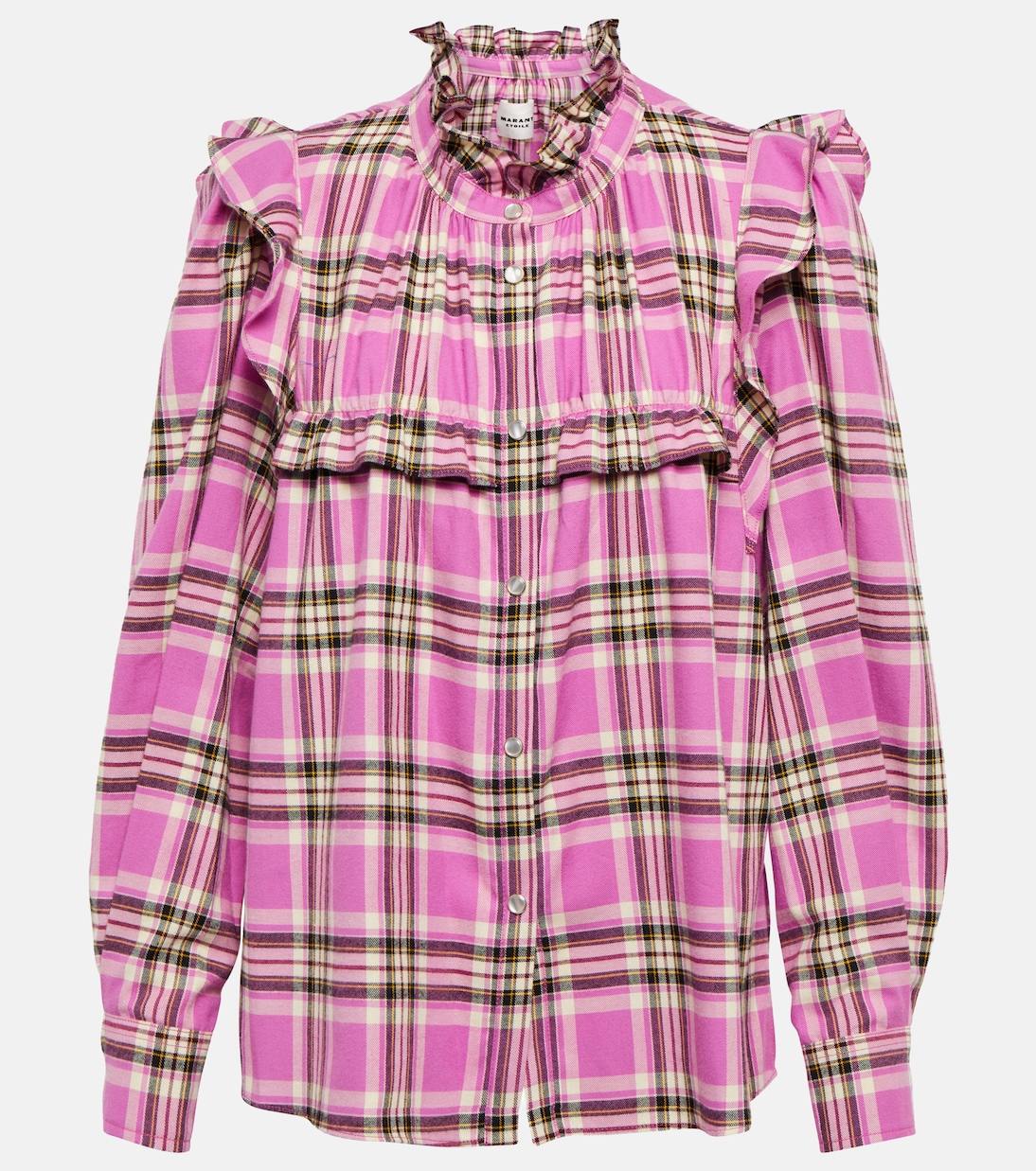 Camisa Idety de algodón a cuadros | Marant Etoile