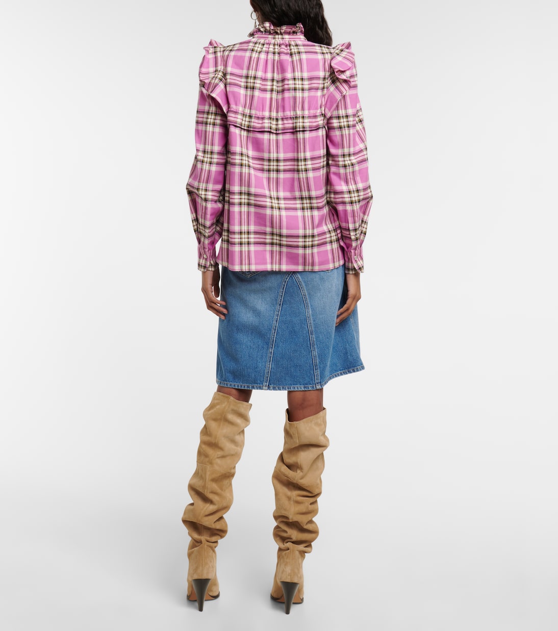Camisa Idety de algodón a cuadros | Marant Etoile