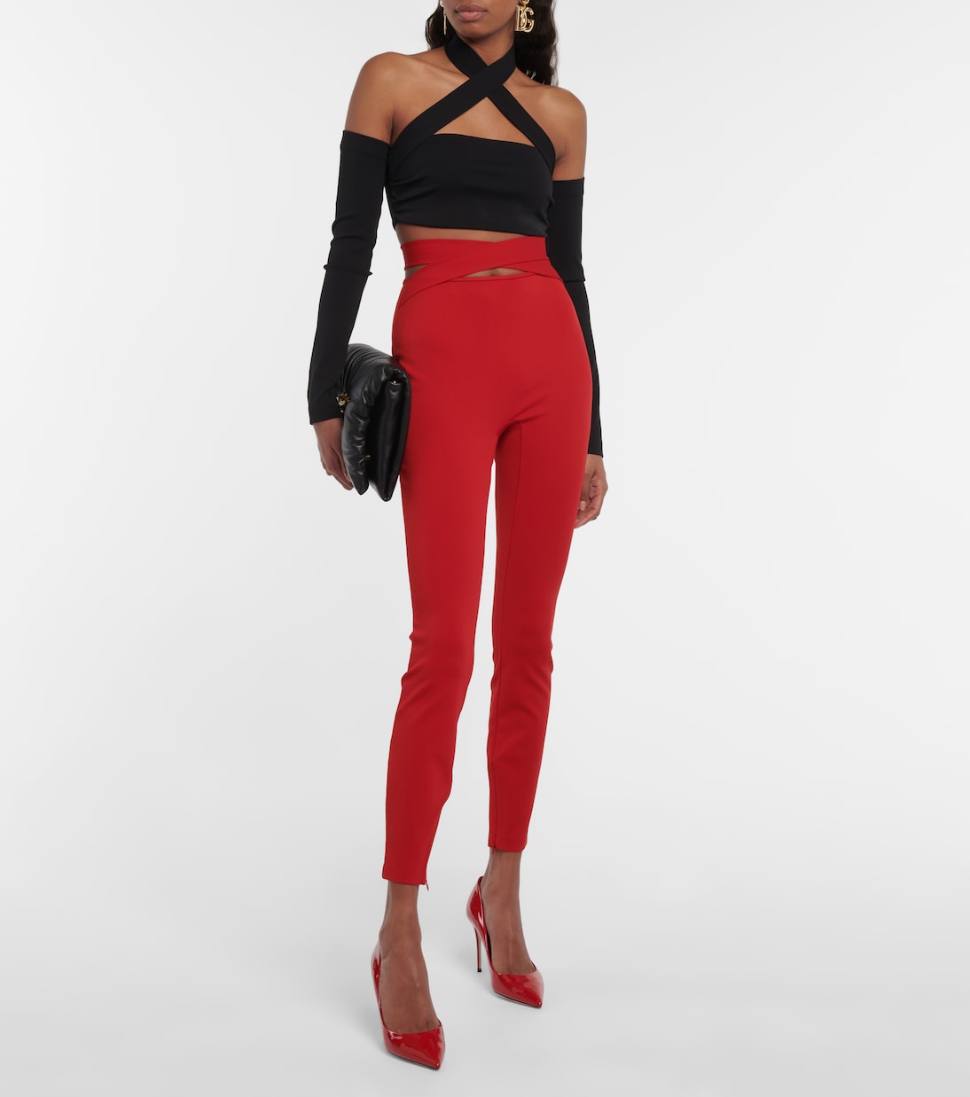 High-Rise Leggings | Dolce&Gabbana