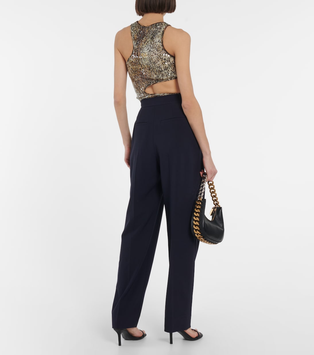 Pantalon tapered  à taille haute | Stella McCartney
