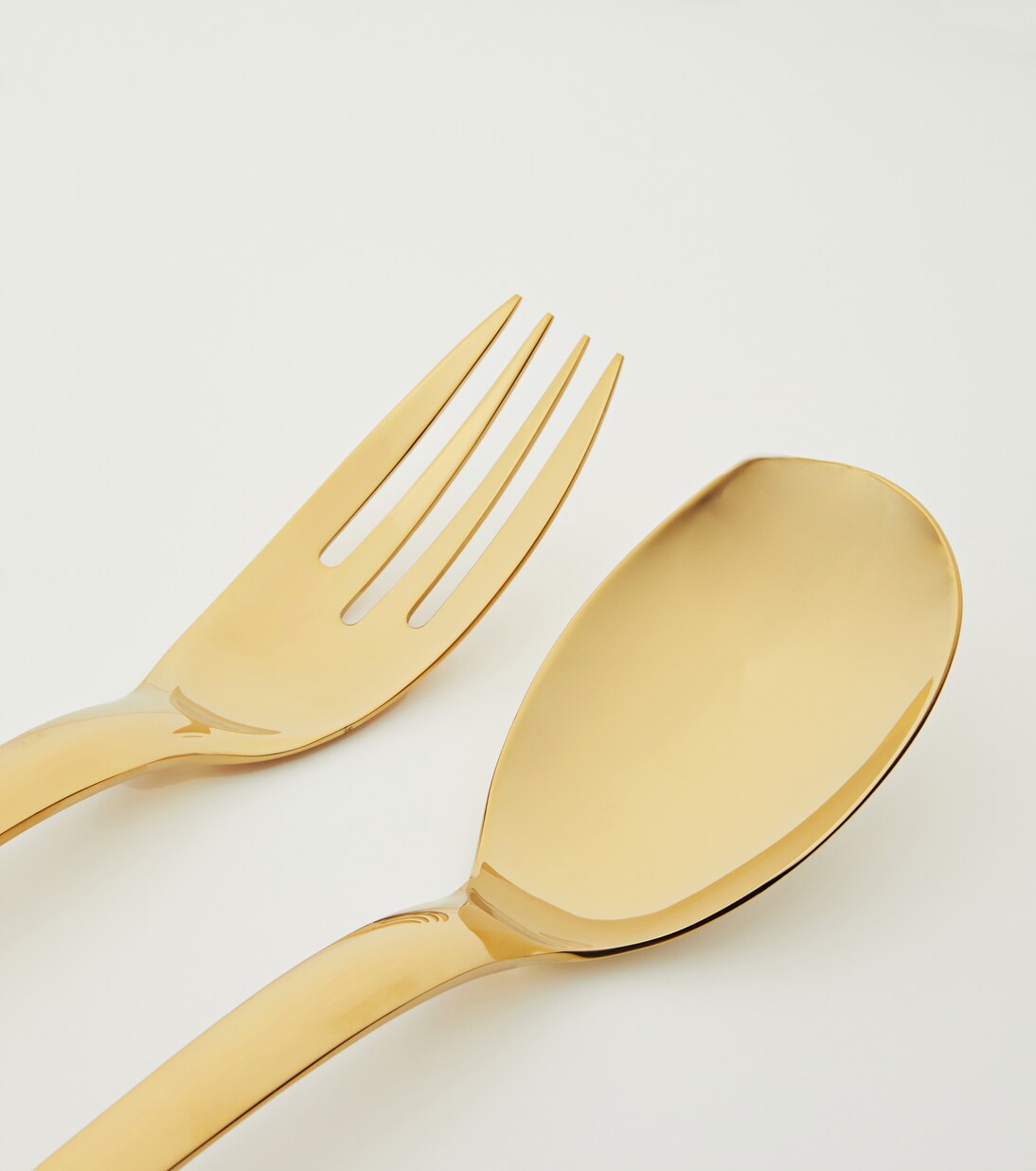 Living serving spoon and fork set | Sambonet