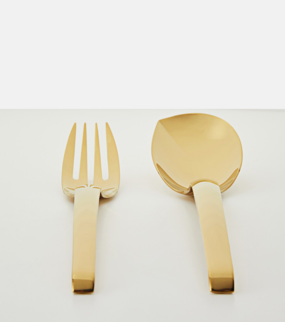 Living serving spoon and fork set | Sambonet