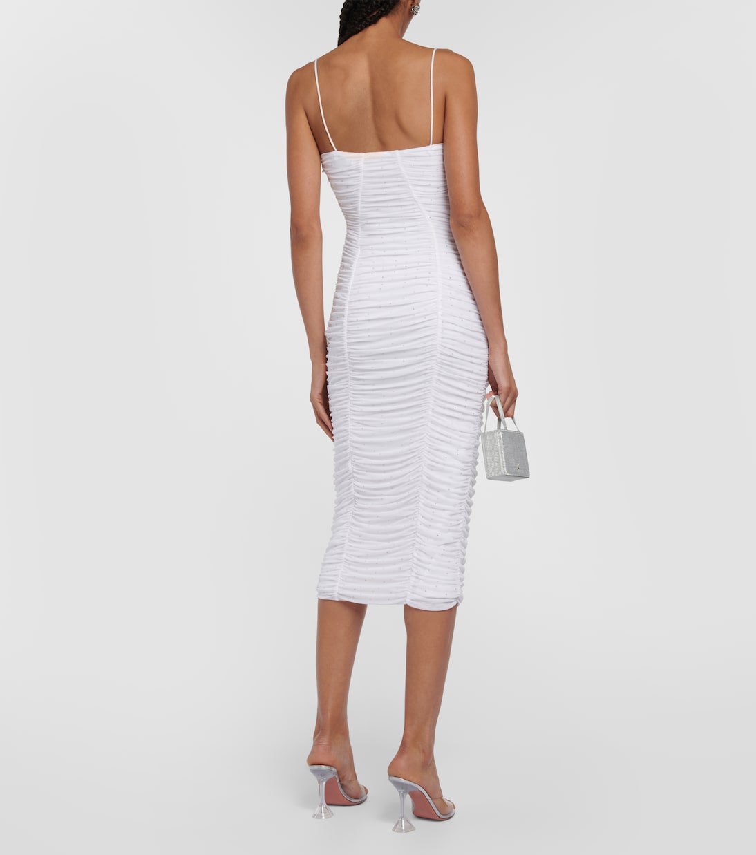 Midikleid aus Mesh | Rotate