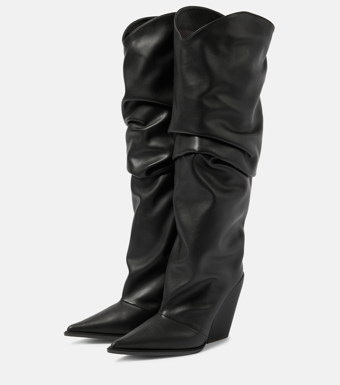 Botas altas de piel sintética | Alexandre Vauthier