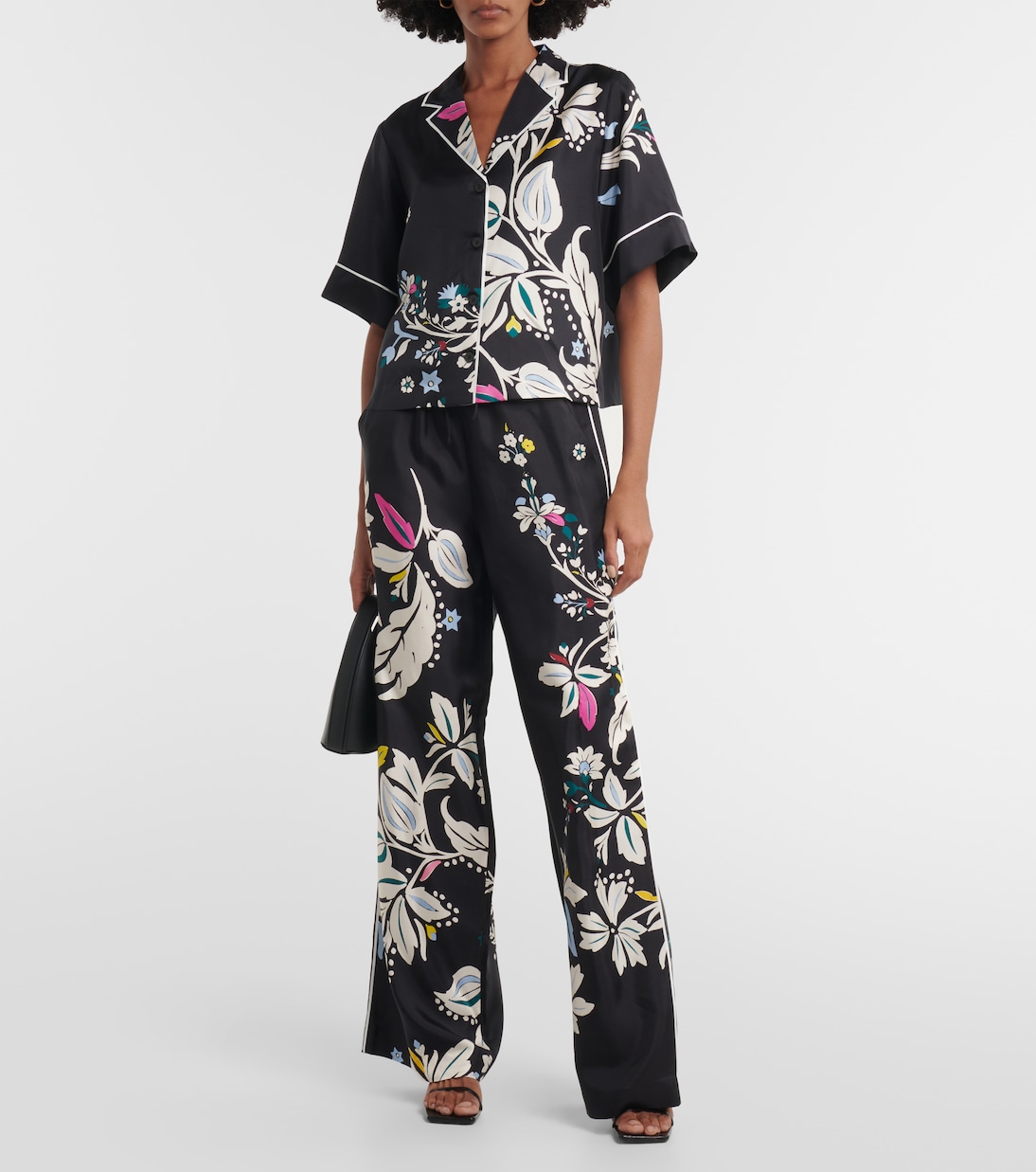 Floral silk shirt | Dorothee Schumacher