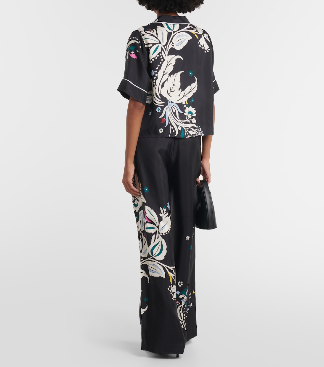 Floral silk shirt | Dorothee Schumacher