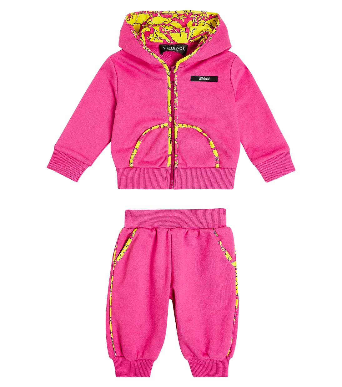 Bebé - set de sudadera y pantalón Barocco | Versace Kids