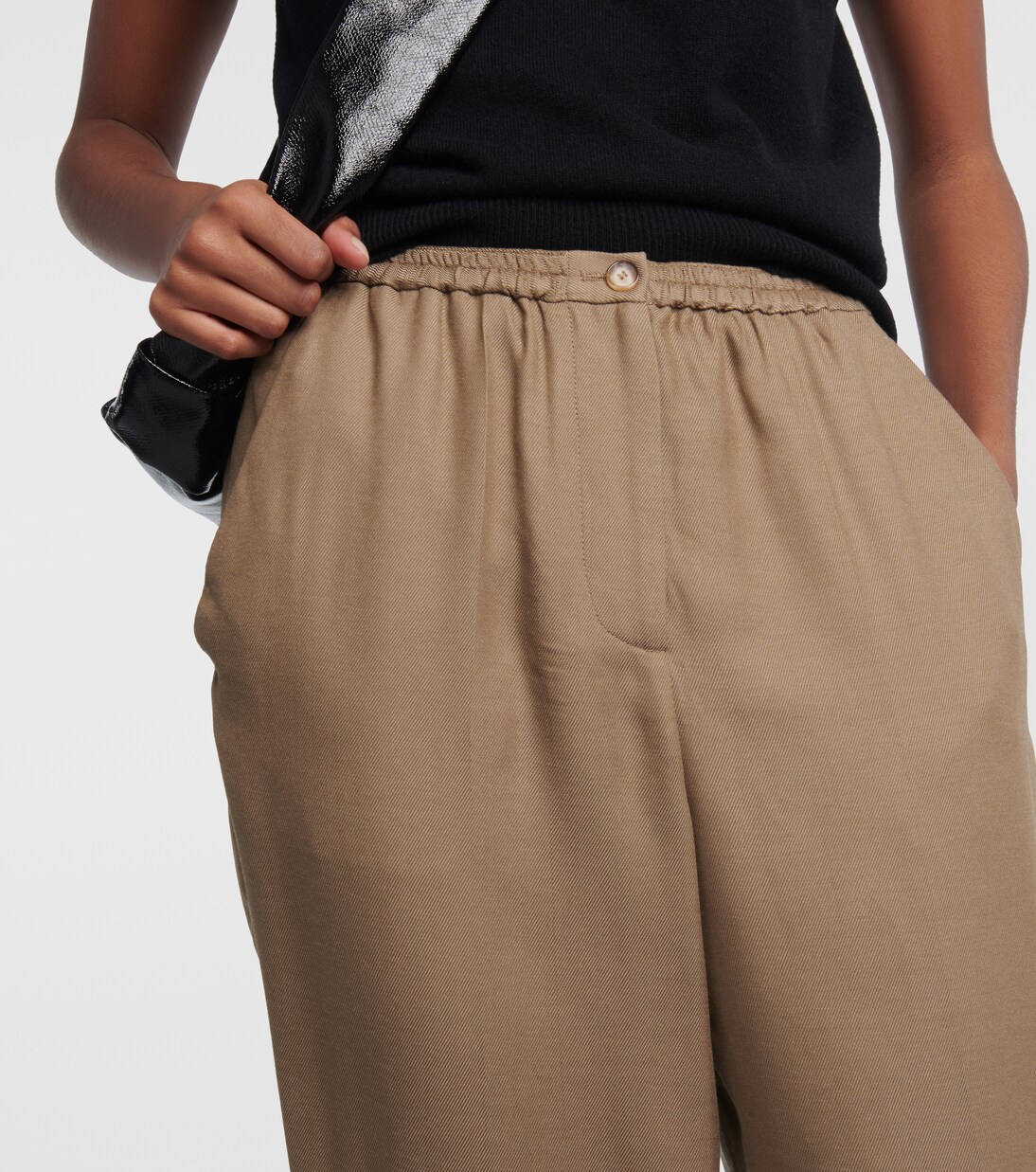 Pantalones rectos Tahiti de sarga | Joseph