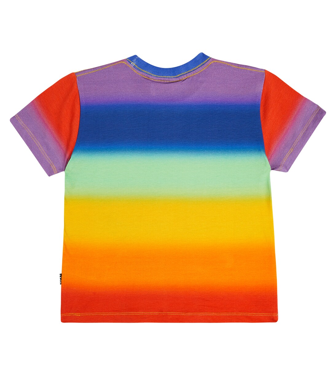 Camiseta Roxo de algodón a rayas | Molo