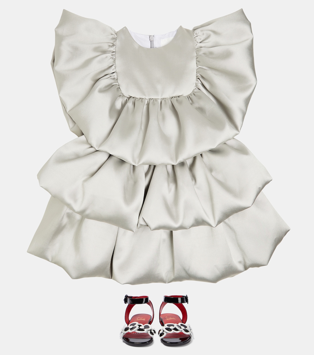 Kleid aus Satin | Caroline Bosmans