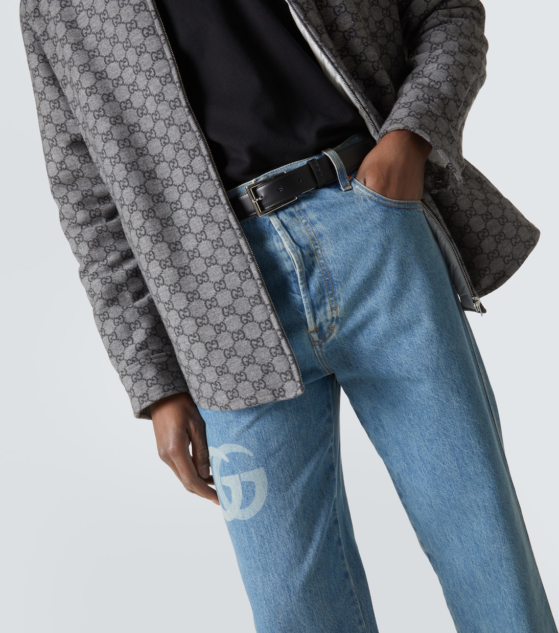 Wendbarer Gürtel aus Leder | Gucci