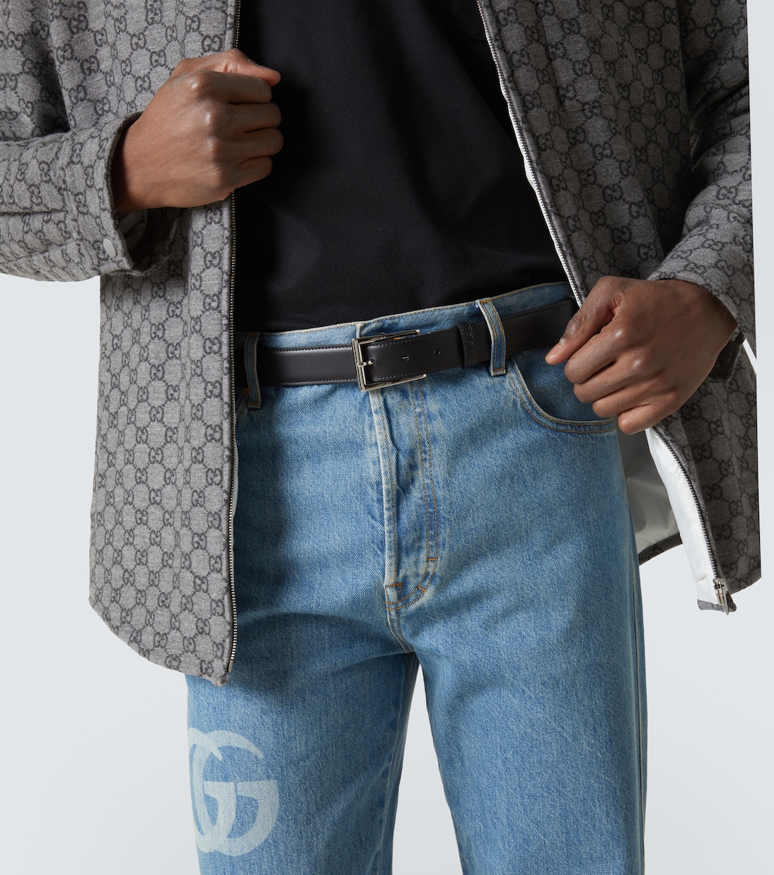 Wendbarer Gürtel aus Leder | Gucci