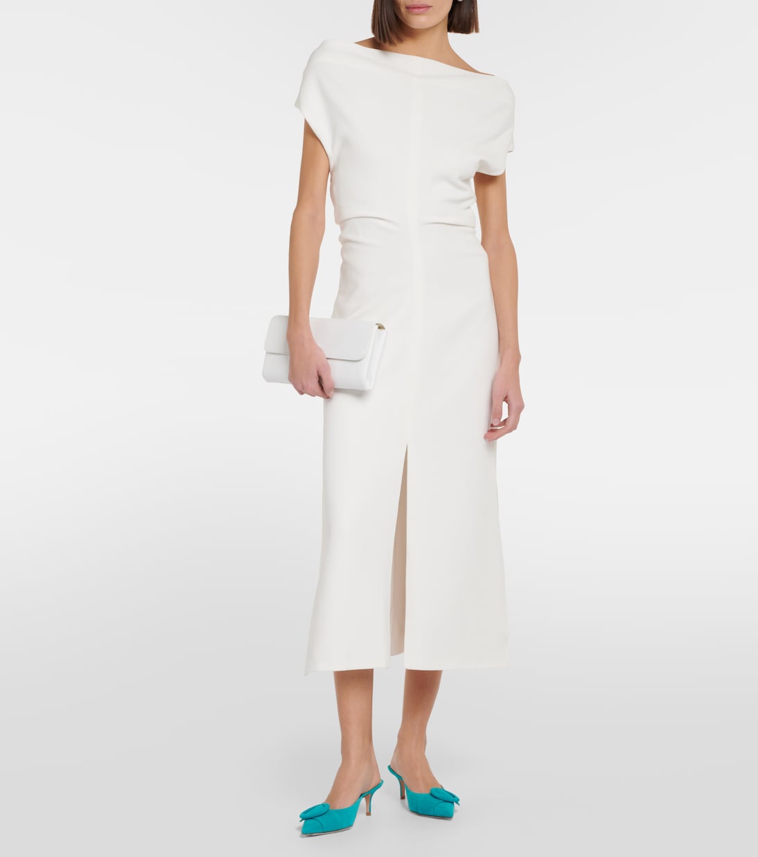 Mules Portofino 55 en daim | Gianvito Rossi