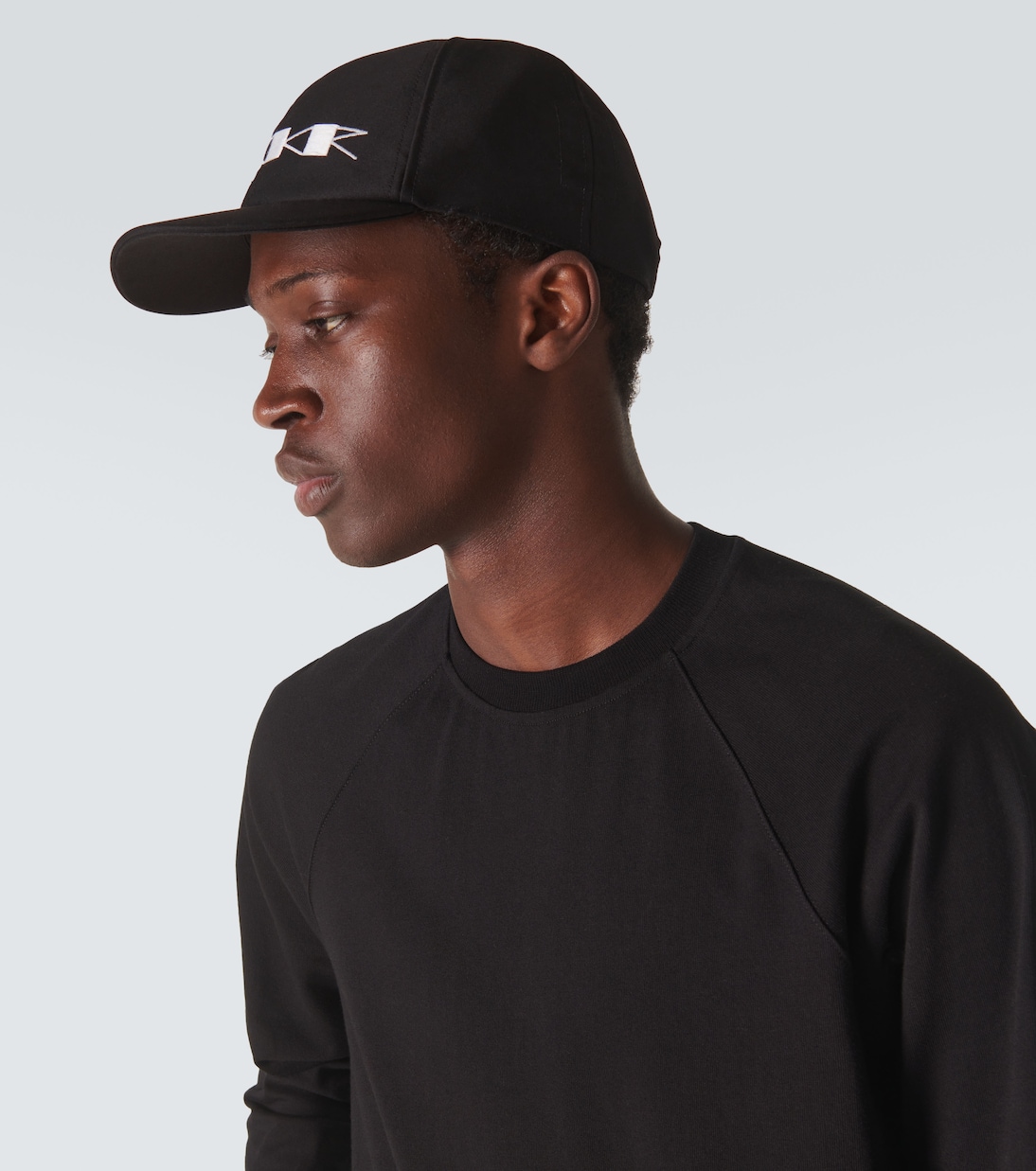 Cappello da baseball in cotone con logo | DRKSHDW by Rick Owens