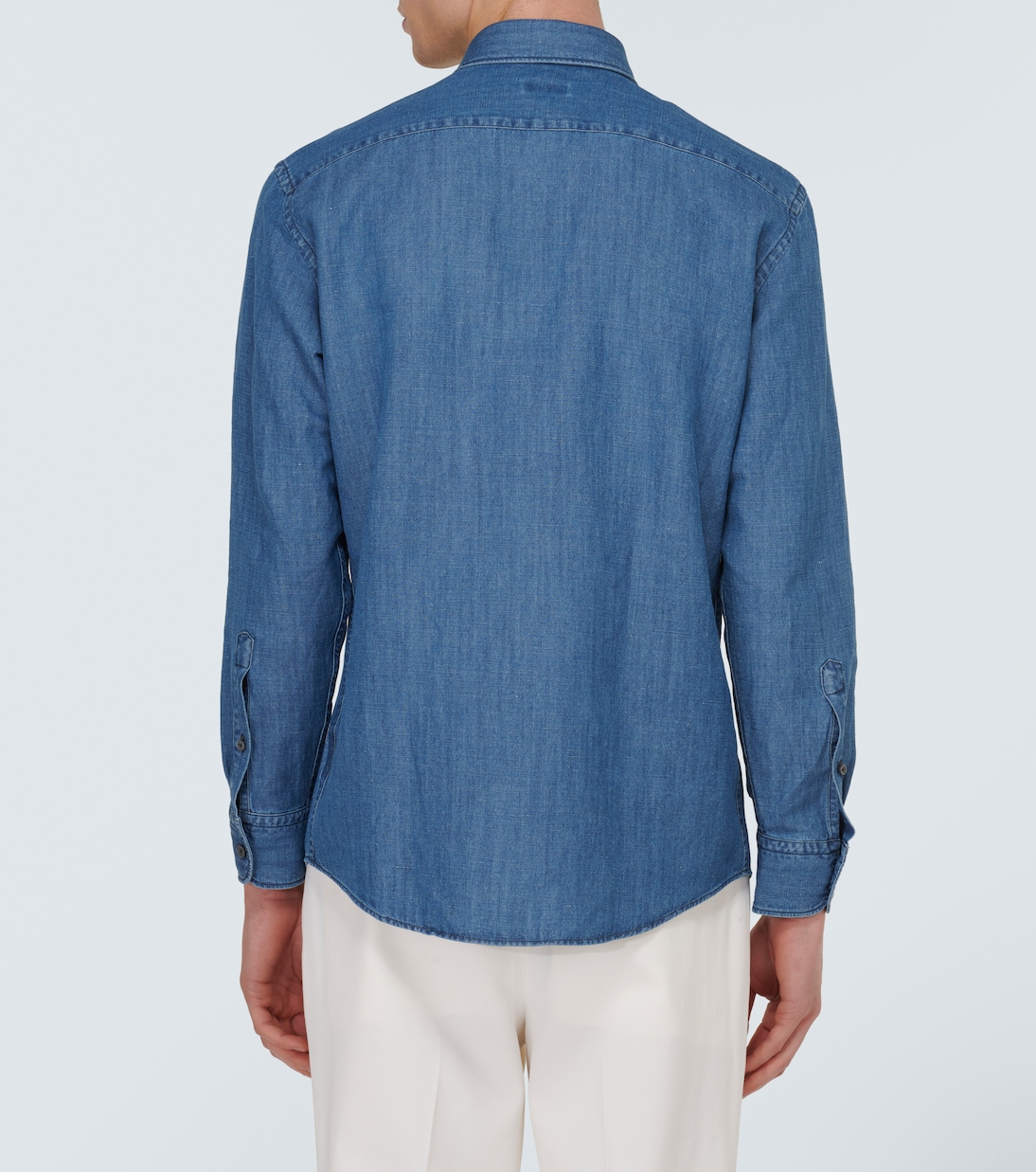 Hemd aus Baumwolle und Leinen | Zegna
