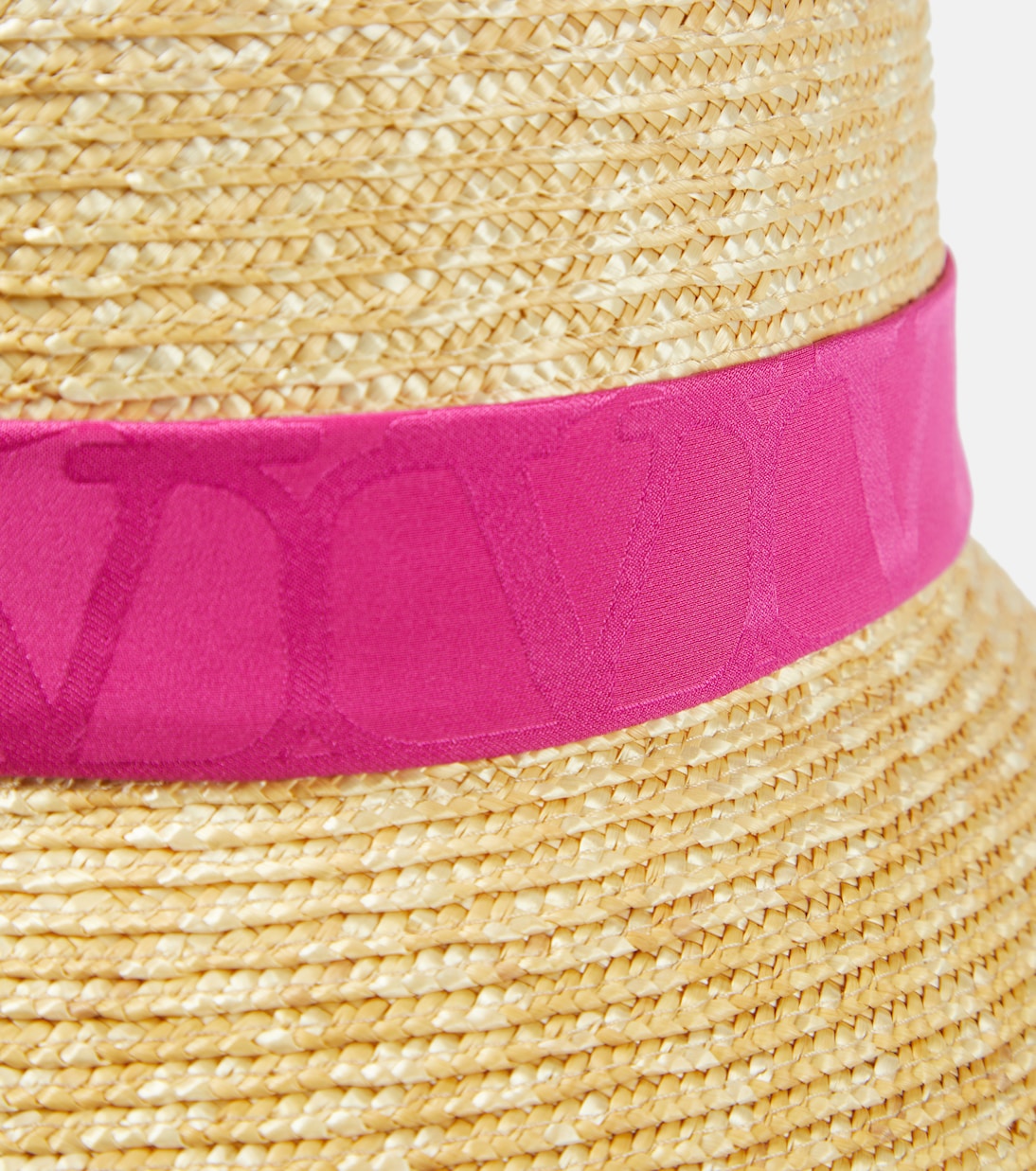 Sombrero de pescador Toile Iconographe de paja | Valentino