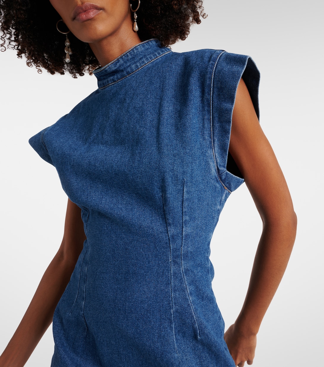 Nina denim minidress | Isabel Marant