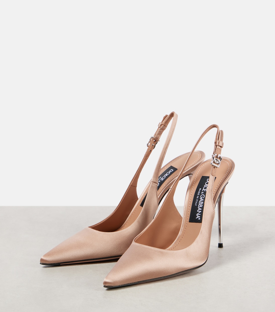 Satin slingback pumps | Dolce&Gabbana