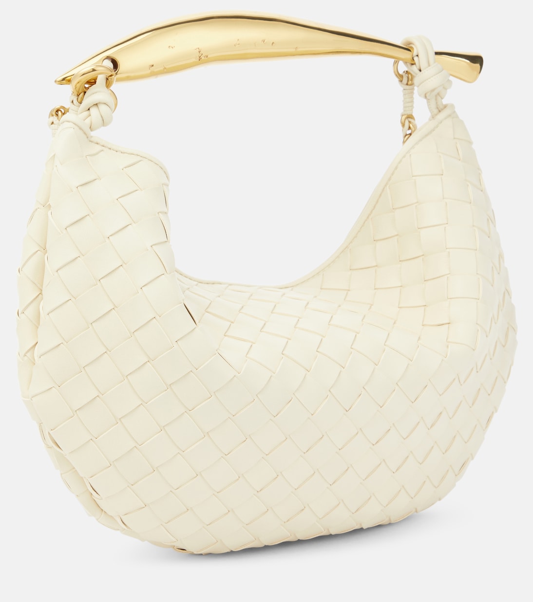 Bolso al hombro Sardine Chain de piel Intrecciato | Bottega Veneta