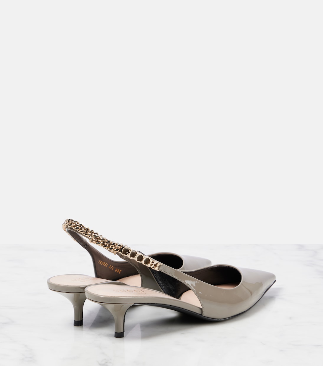 Escarpins Gucci Signora en cuir verni | Gucci