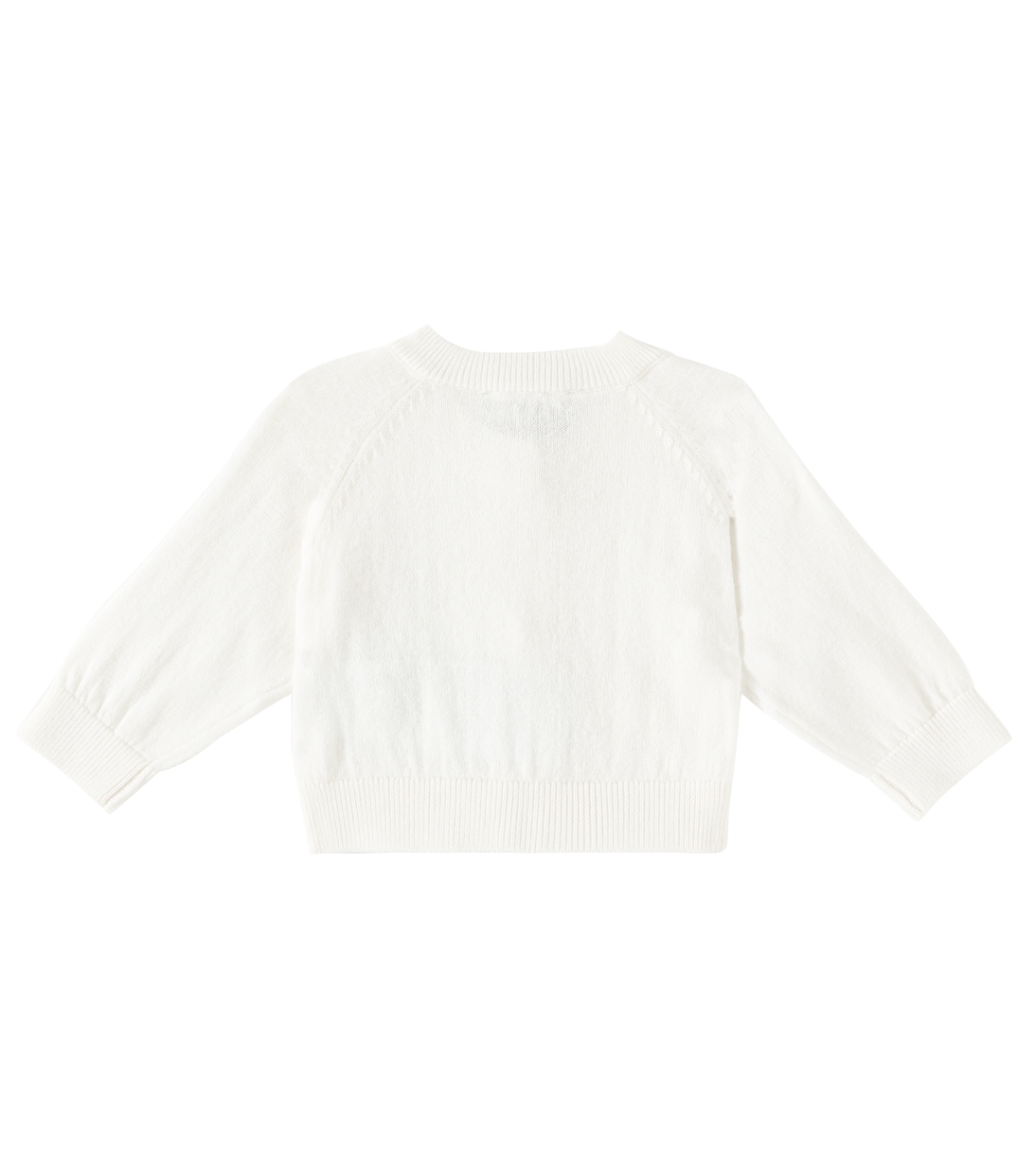 Cardigan en coton et laine | Moschino Kids
