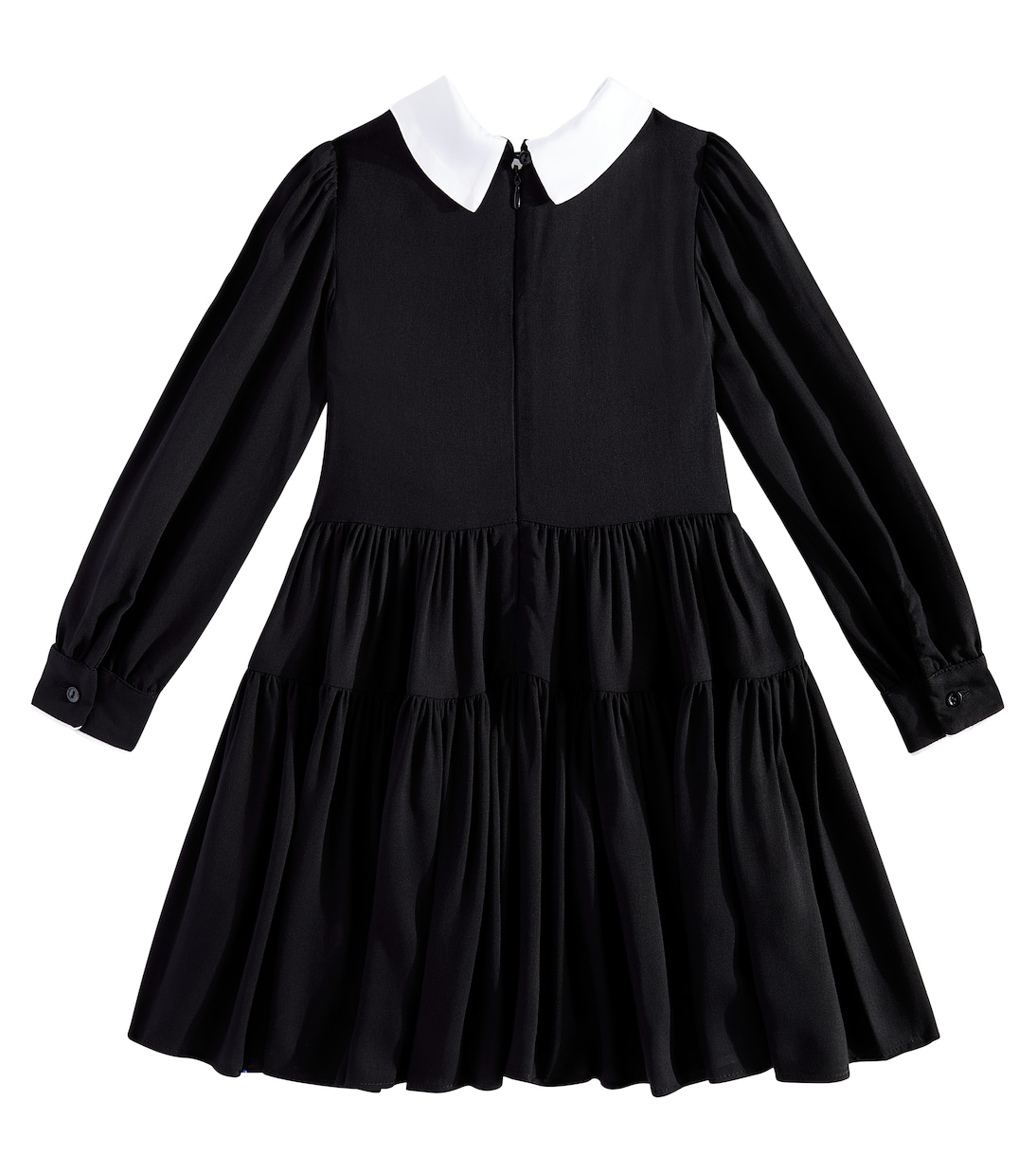 Verziertes Kleid aus Twill | Monnalisa