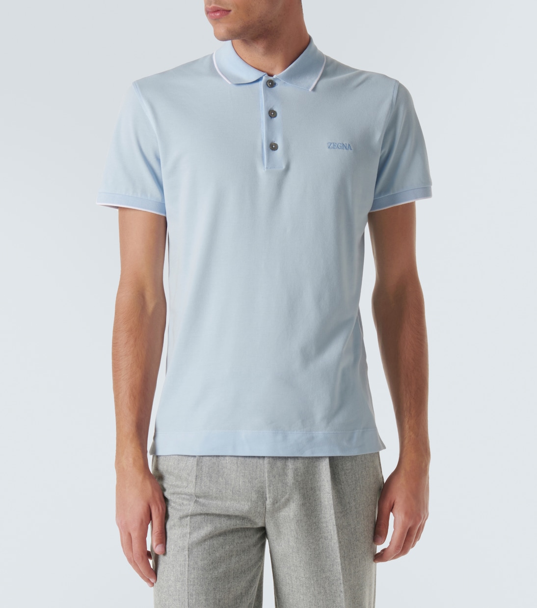 Polo de mezcla de algodón | Zegna