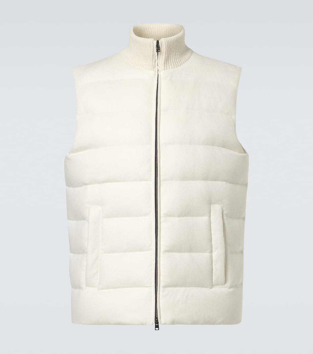Silk and cashmere down vest | Herno