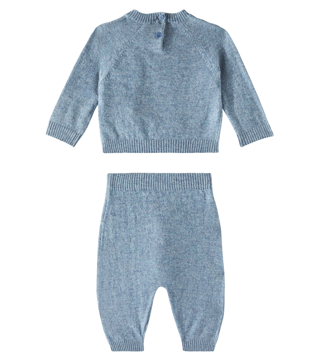 Bébé – Ensemble de survêtement en laine vierge | Il Gufo