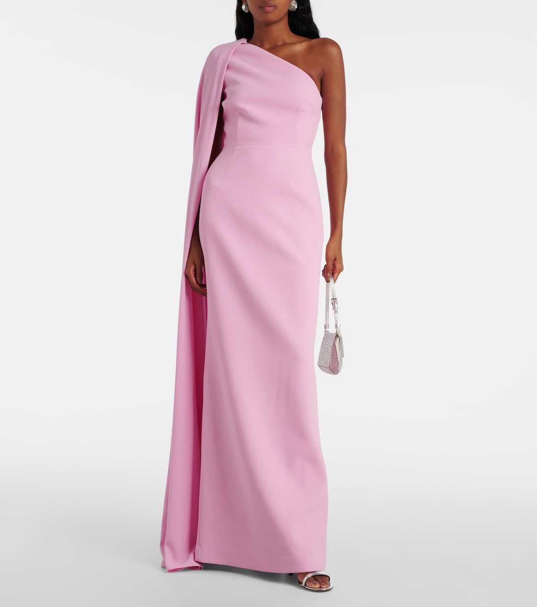 Odetta one-shoulder gown | Rebecca Vallance