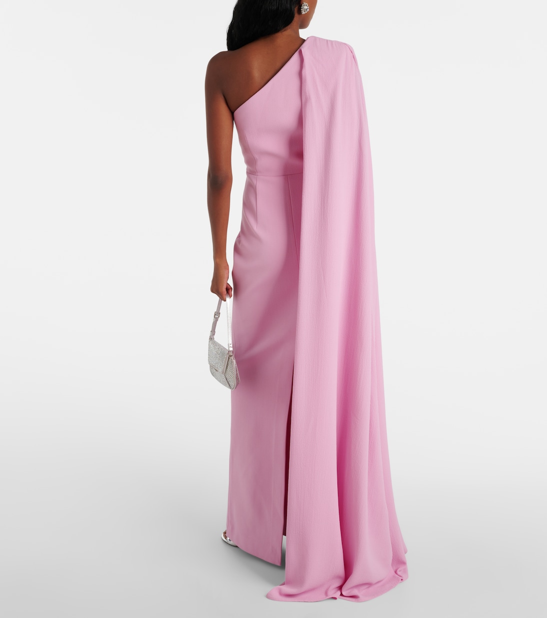 Odetta one-shoulder gown | Rebecca Vallance