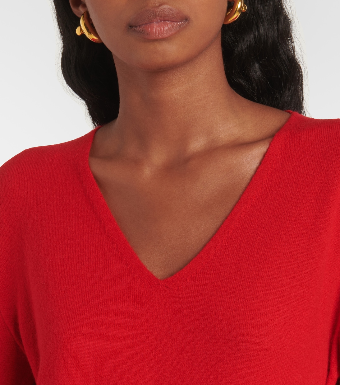 Draped asymmetric wool-blend dress  | JW Anderson