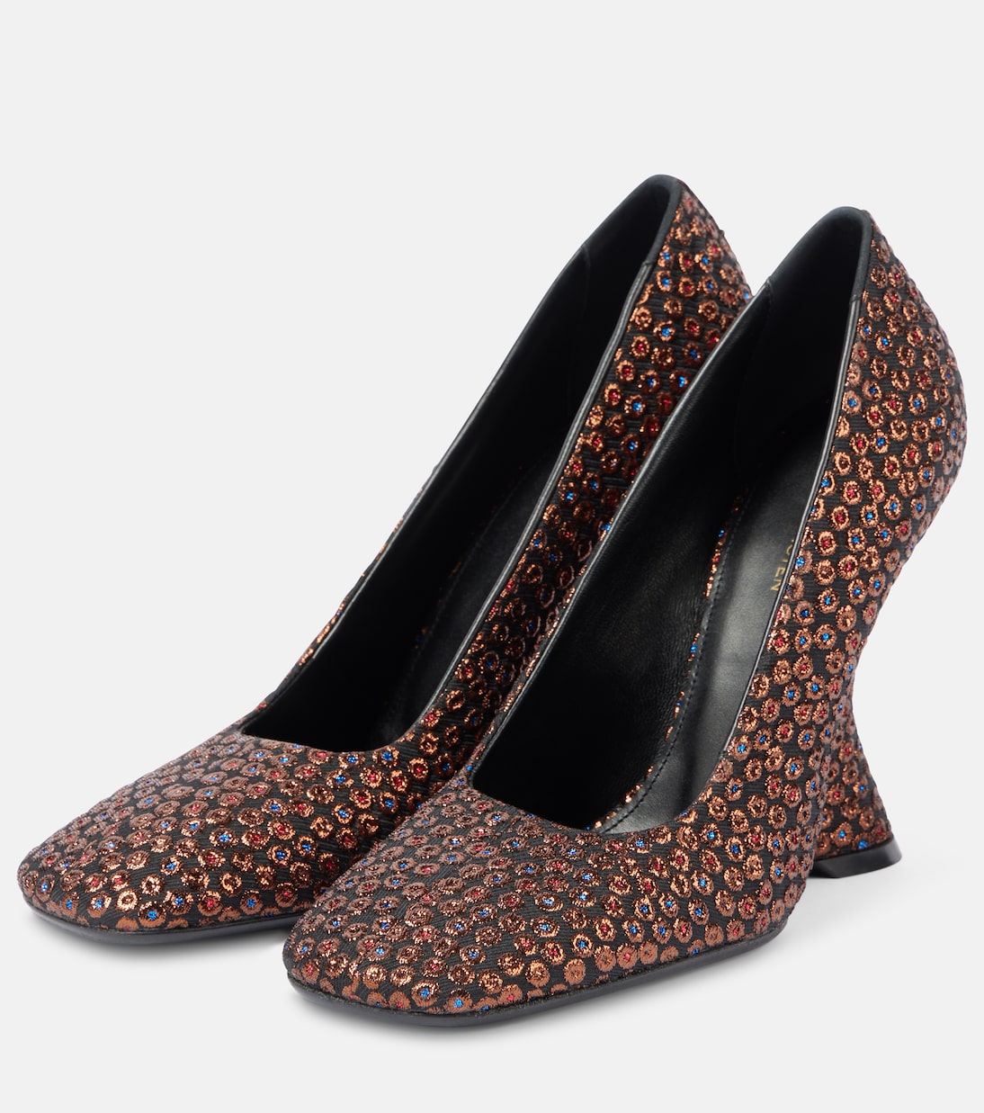 Pumps in jacquard con zeppa | Dries Van Noten