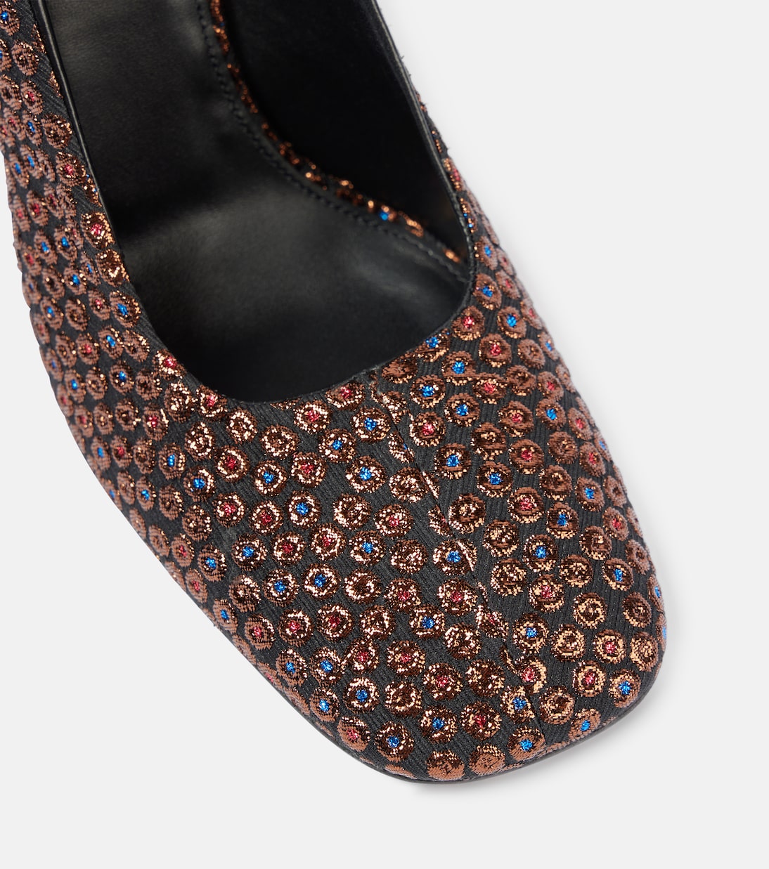 Pumps in jacquard con zeppa | Dries Van Noten