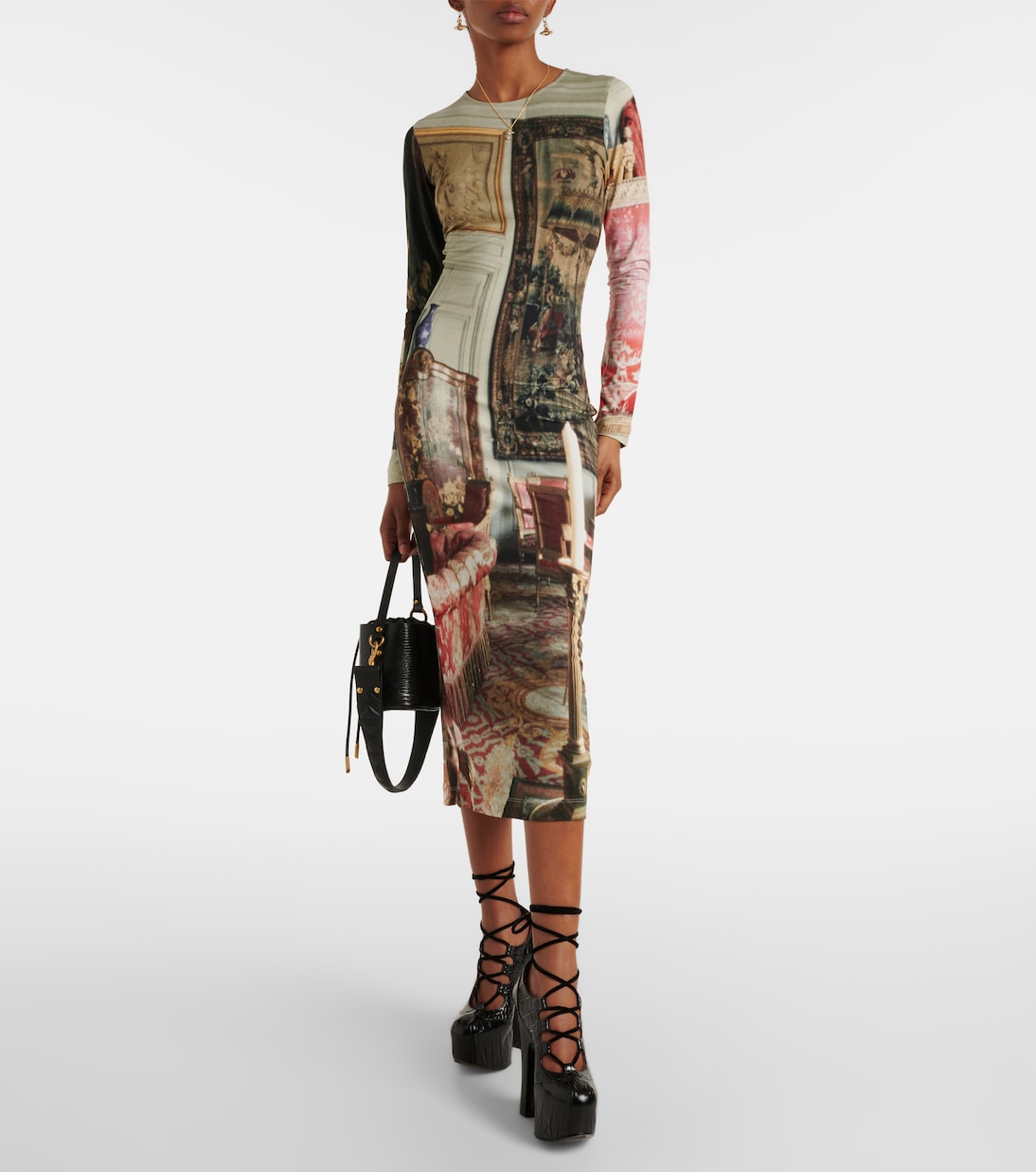 Boulle printed midi dress | Vivienne Westwood