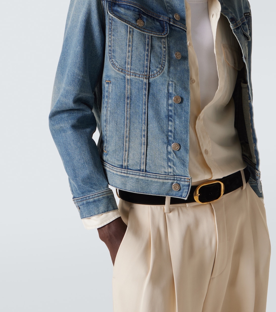 Chaqueta Icon en denim | Tom Ford