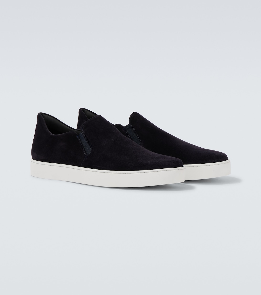 Slip-Ons Nadores aus Veloursleder | Manolo Blahnik