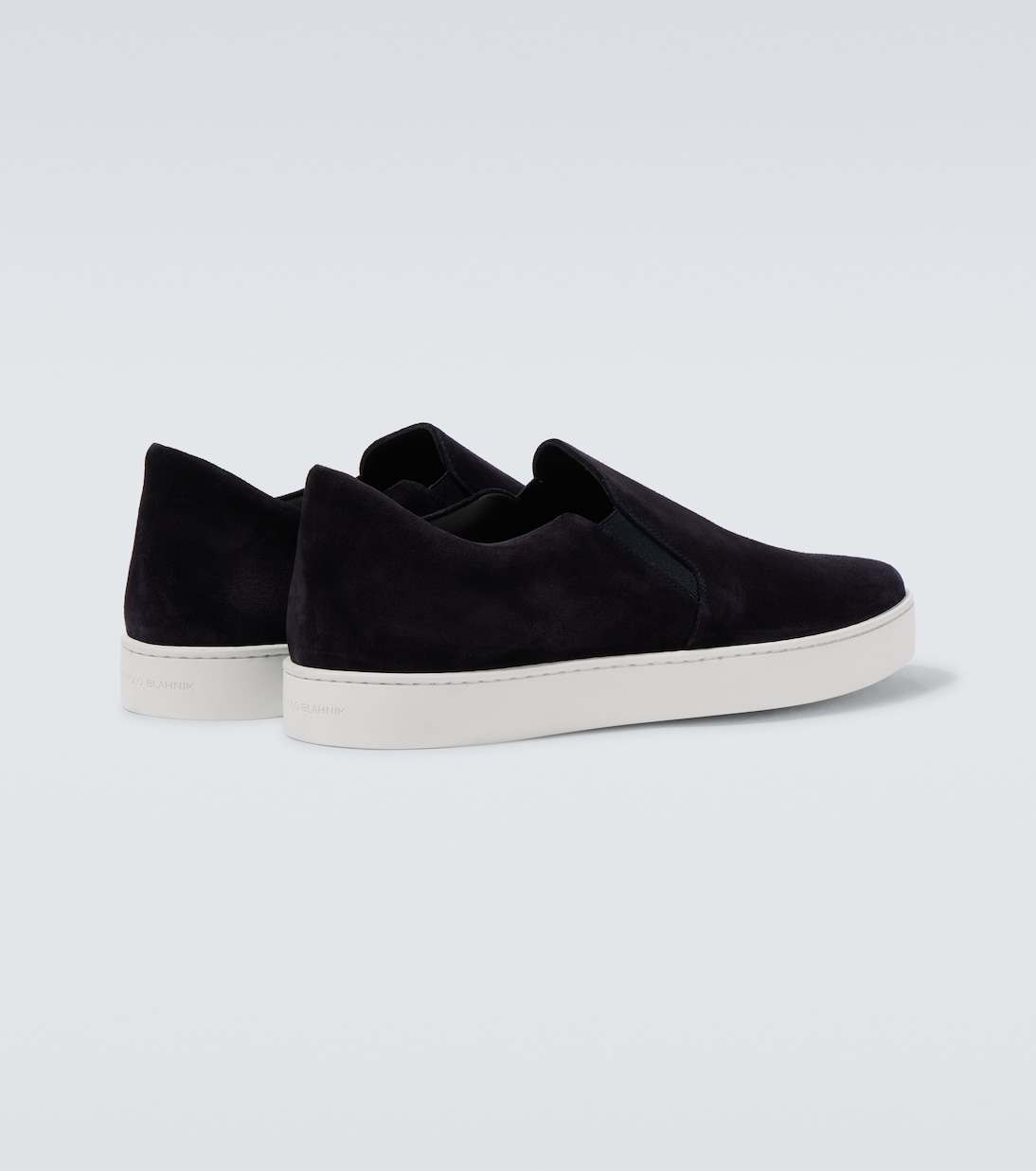 Slip-Ons Nadores aus Veloursleder | Manolo Blahnik